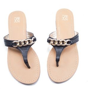 Cute black sandals