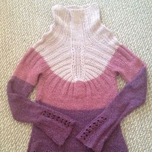 Anthropologie Sleeping on Snow Knitted Sweater