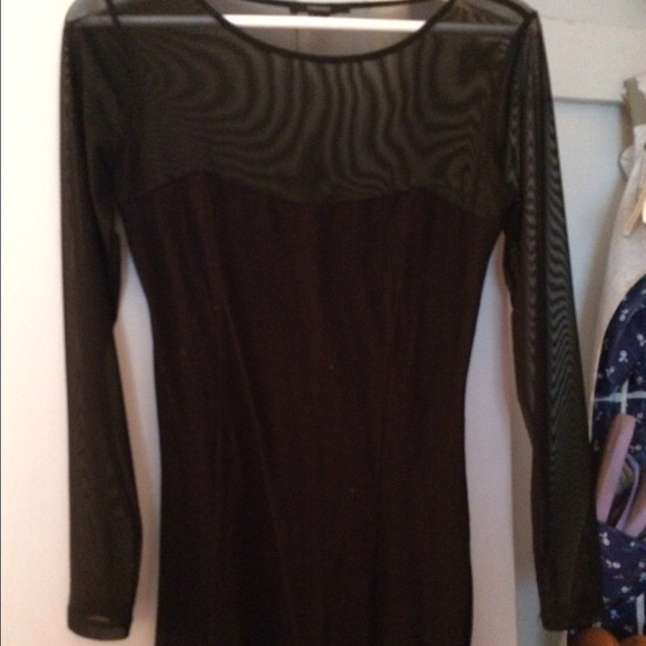 Black mini dress!