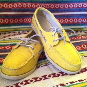 Yellow Boat Shoes