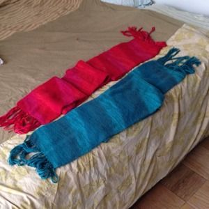 Peruvian alpaca wool genuine scarves