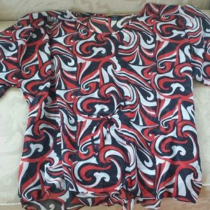 **SOLD ON MERCARI** Sheer sailor style overshirt