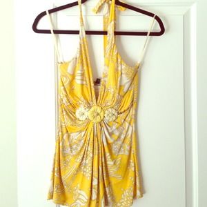 Yellow Sky Halter