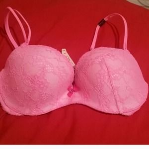 VS padded lace demi