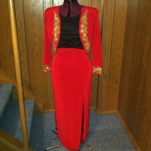 Black Tie Oleg Cassini 2 piece set