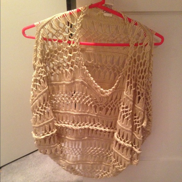 Tan knit shirt