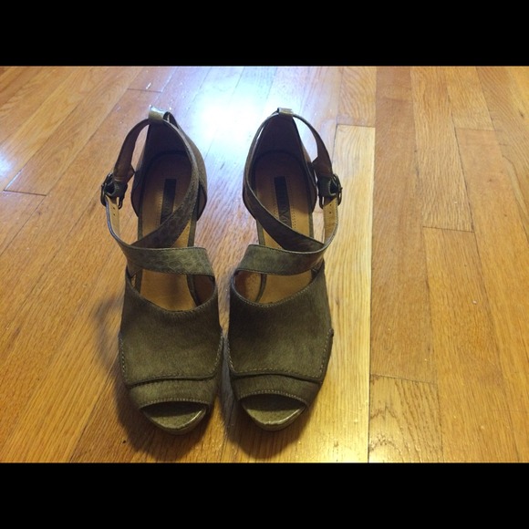 New Calf Hair Heels - Picture 2 of 4