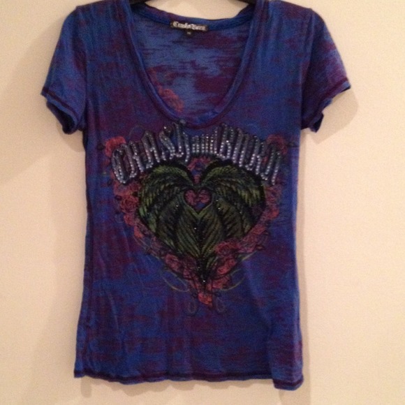 Crash and Burn shirt ! Authentic.