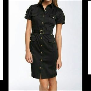 Military Calvin Klein dress