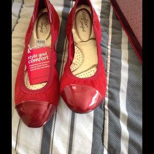 Brand New Red Flats