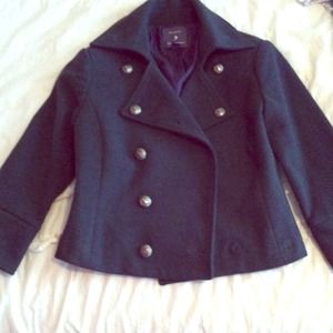 Dark grey coat