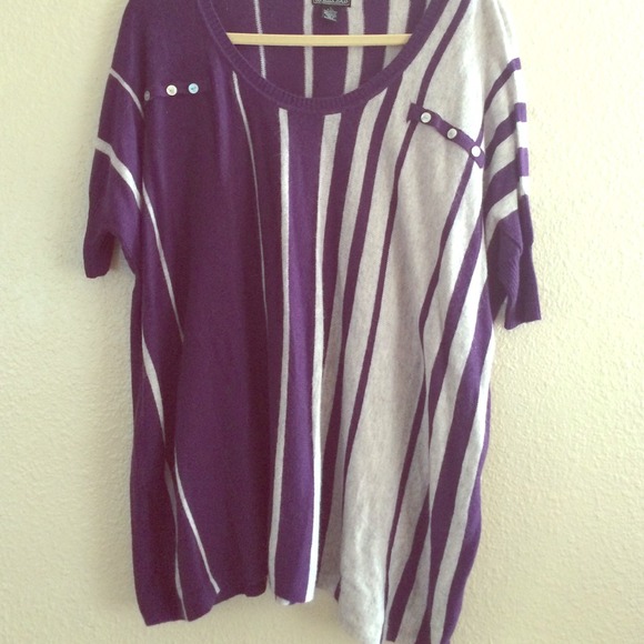 3 for $15 🥳 Purple & Grey Tunic