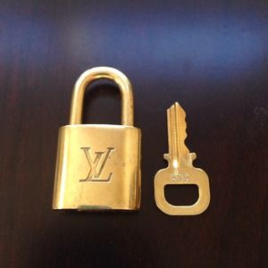 Authentic LV Padlock and Key