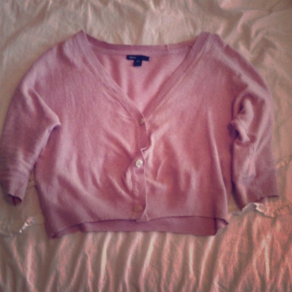 Cropped cardigan