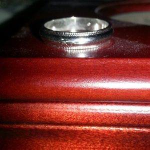Plain Sterling silver ring