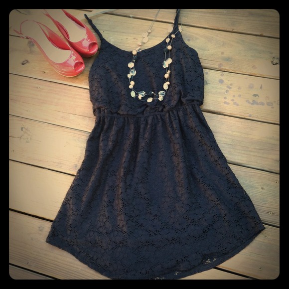 $Sale!$  Lacy black dress