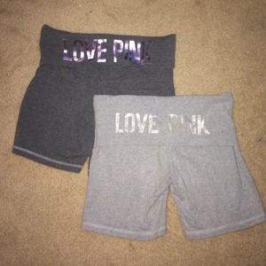 Victoria secret yoga pants ! dark and light gray