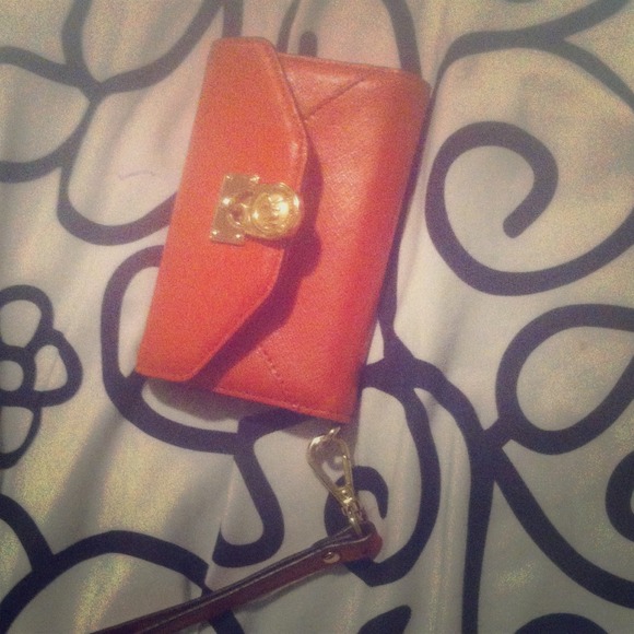 Orange Michael kors wallet - Picture 1 of 3
