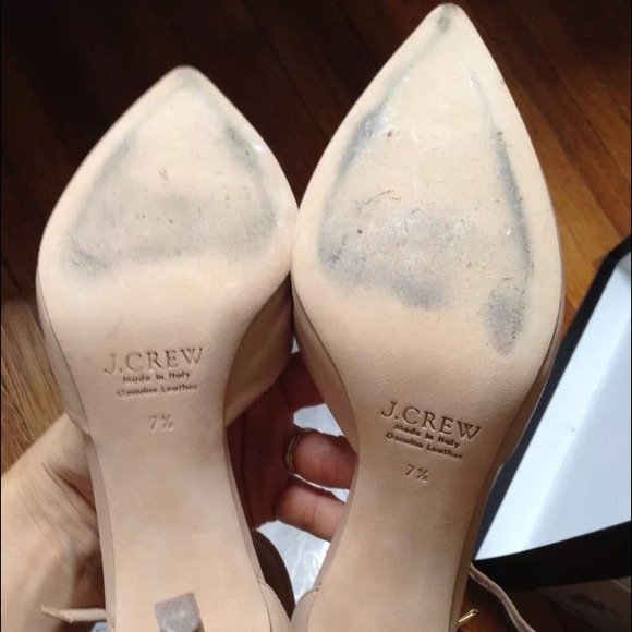 J. Crew Quinn Pumps-Nude- Sz 7.5 - Picture 2 of 3