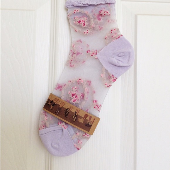 Cute Lavander Socks