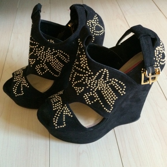 REDUCED-BETSEY JOHNSON WEDGES
