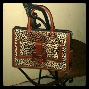 Brahmin Atelier leopard print bag