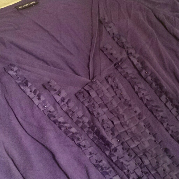 **SOLD ON MERCARI** Purple cardigan - Picture 2 of 3