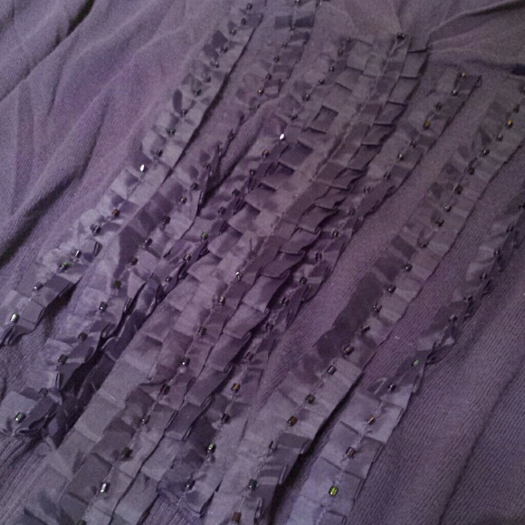 **SOLD ON MERCARI** Purple cardigan - Picture 3 of 3