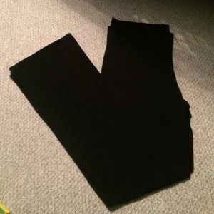 Black Maternity Yoga Pants