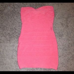 HL style corral rayon Bandage dress