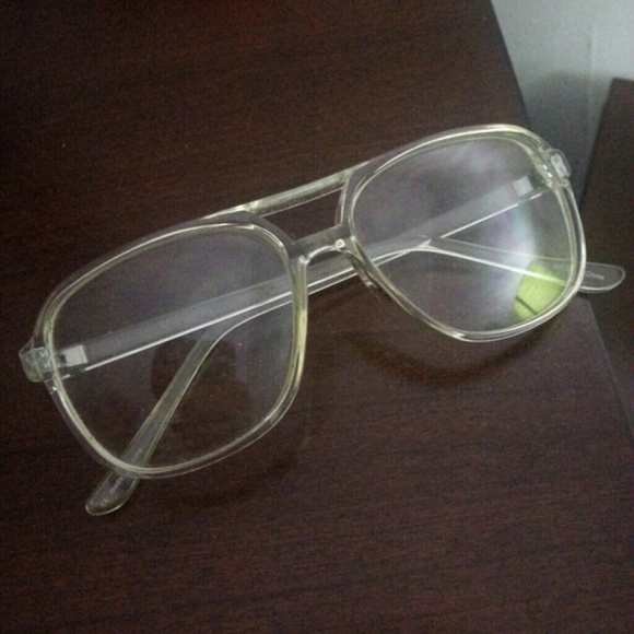 Urban Outfitters transparent glasses