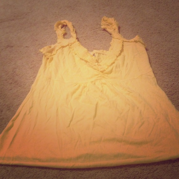 Yellow tank top