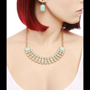 Nwt Necklace Earring Set