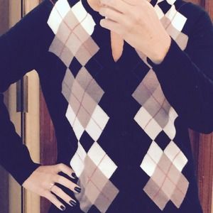 Argyle sweater