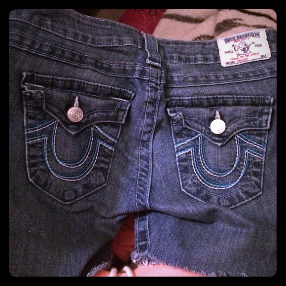 True religion Jean shorts