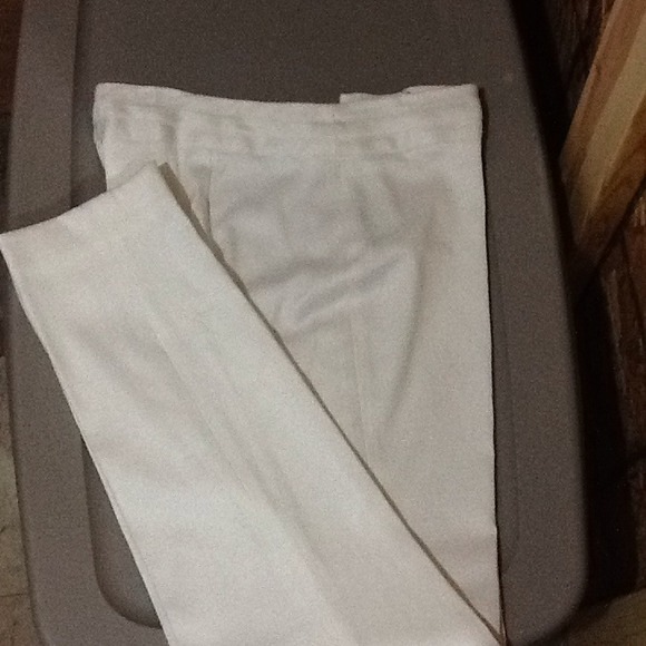 Cream slacks