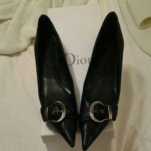 Size 7 Dior flats
