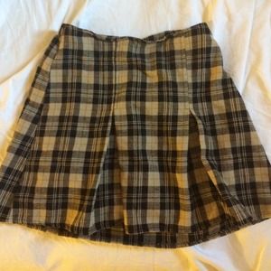 brandy Melville plaid skirt