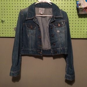 Blue jean jacket