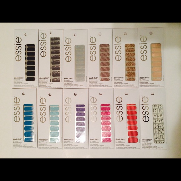 12 packs of Essie nail wraps