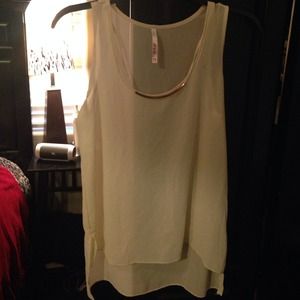 Cream color blouse