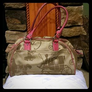 Beautiful Large Coach Handbag