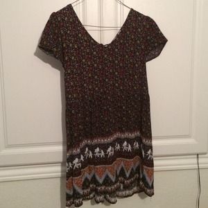 boho elephant dress