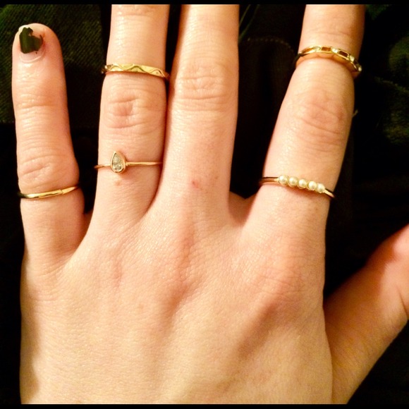 Assorted Midi Rings