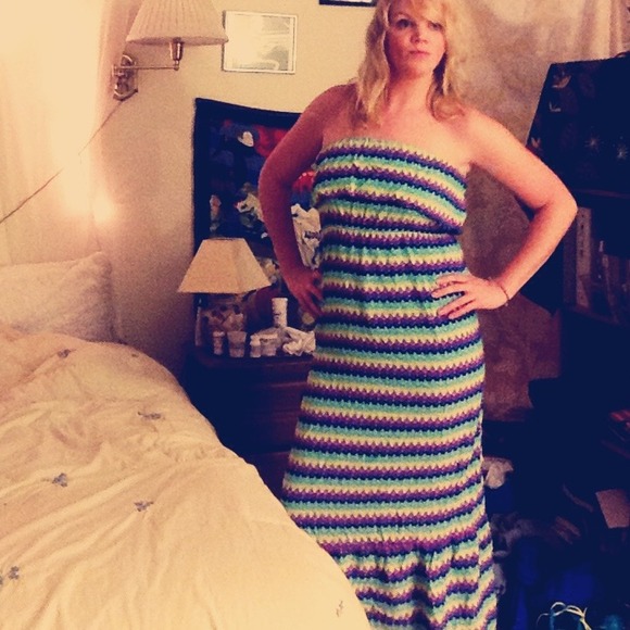 Tropical Maxi Dress