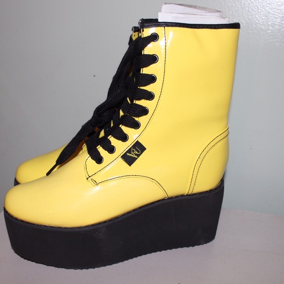 Y.R.U. Bloq Boot in Yellow