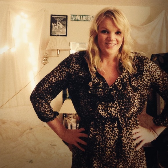 Cheetah Print Dress