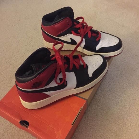 🚫SOLD🚫 Nike air jordan old love 1, sz 6.5y - Picture 3 of 4