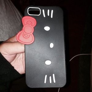 Hello kitty iPhone case fits all 5 series