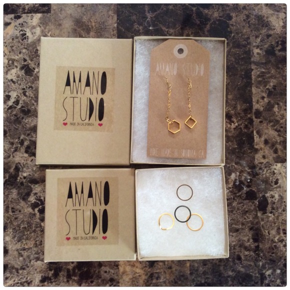 Punk Rock Jewelry lot free mid-ring set🚫SOLD🚫